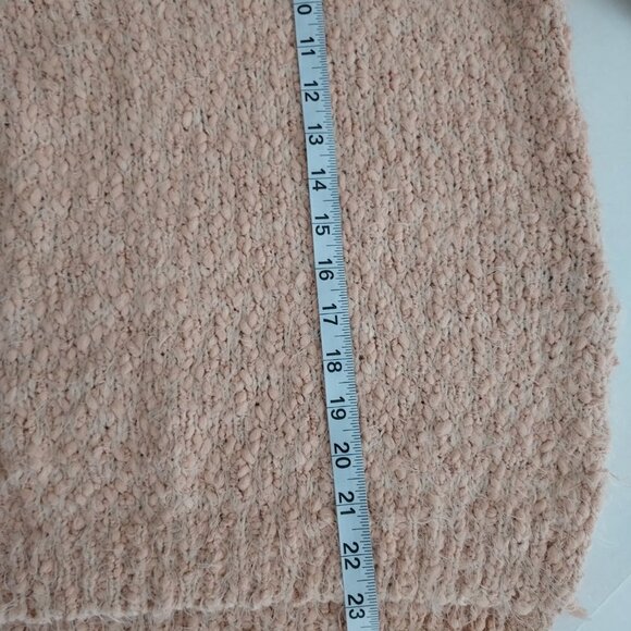 Dreamers Cotton Blend Fuzzy Soft Peach Sweater - Picture 7 of 12